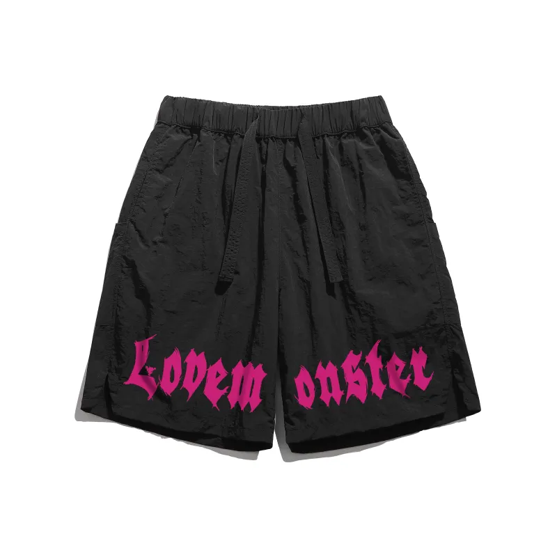 Love Monster Casual Shorts Unisex-5