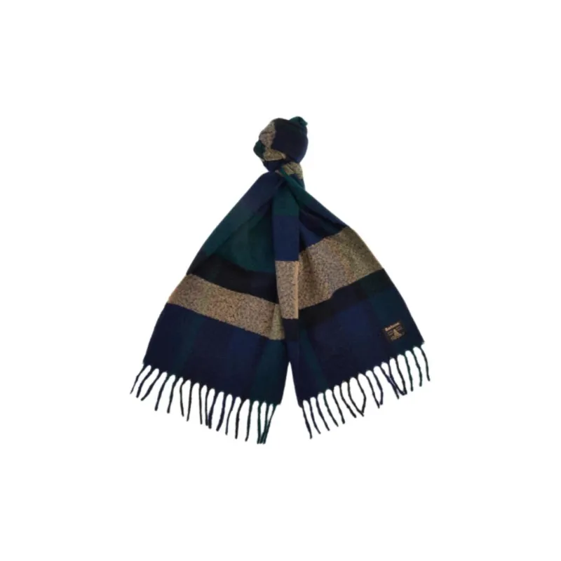 BARBOUR Knit Scarves Men's Dark Blue-0
