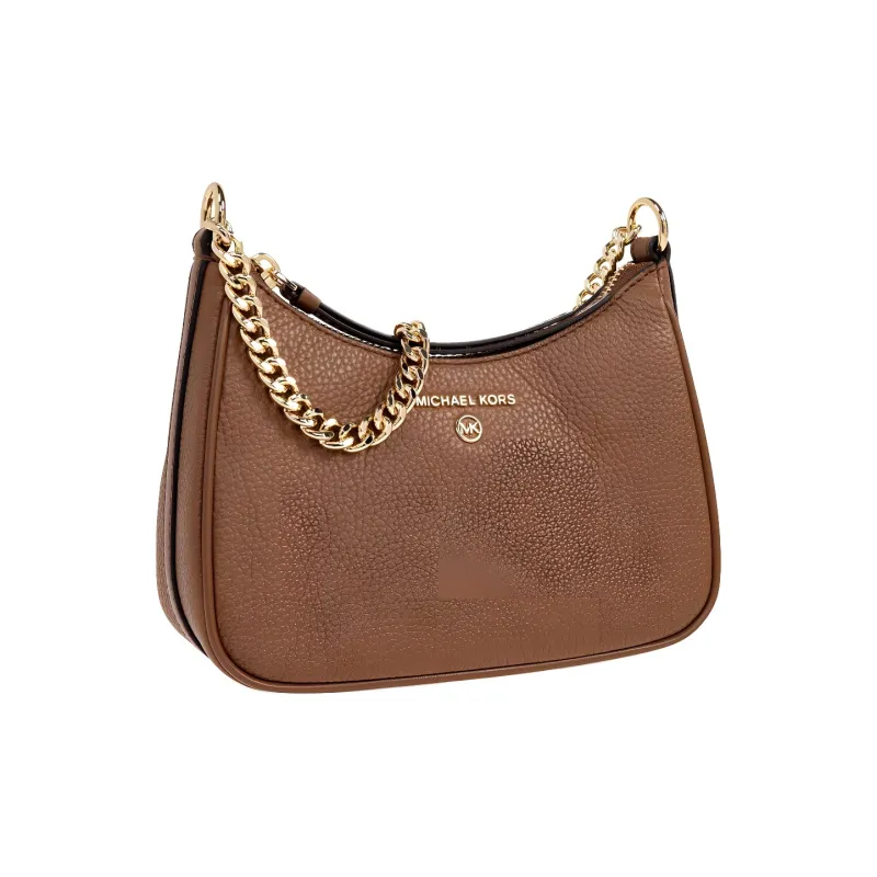 MICHAEL KORS Jet Set Charm Leather One Shoulder Handbag Trumpets Women's Leather Brown-2