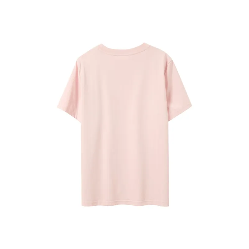 3COLOUR T Shirts Women's Light Pink-1