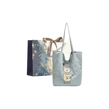 Iman's House Fabric Tote Bag, Shoulder Bag Women's Multicolor