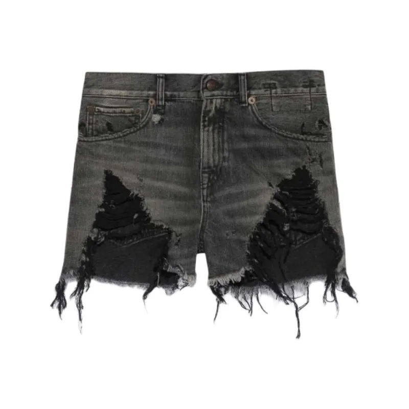 R13 Denim Shorts Women's Dark Blue-0