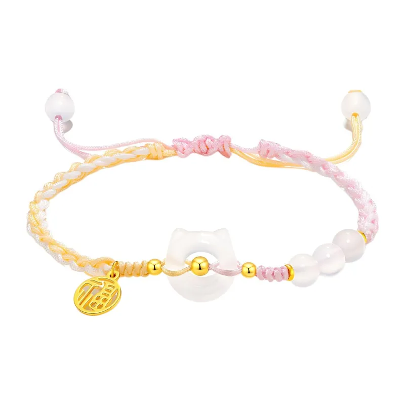 Jodie&Kevin Chalcedony Bracelets Unisex-2