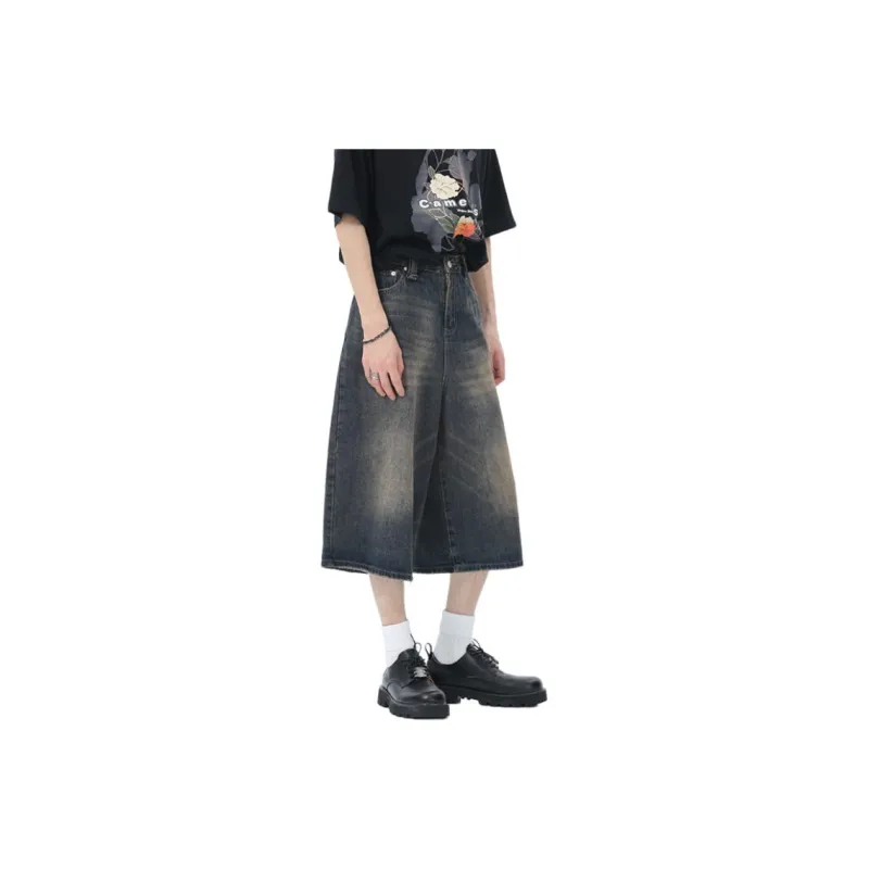 GOODHENLCE Denim Shorts Unisex-5