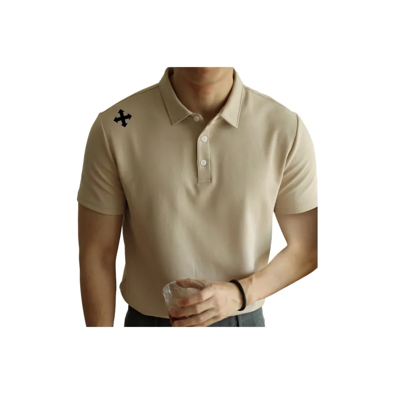 WALLPAINTER T Shirts Men Apricot-2