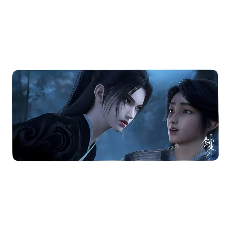 DANYIN Sword Arrives Ning Yao Extra Large Esports Computer Table Mats Anime Keyboard Mat Mouse Pads-12