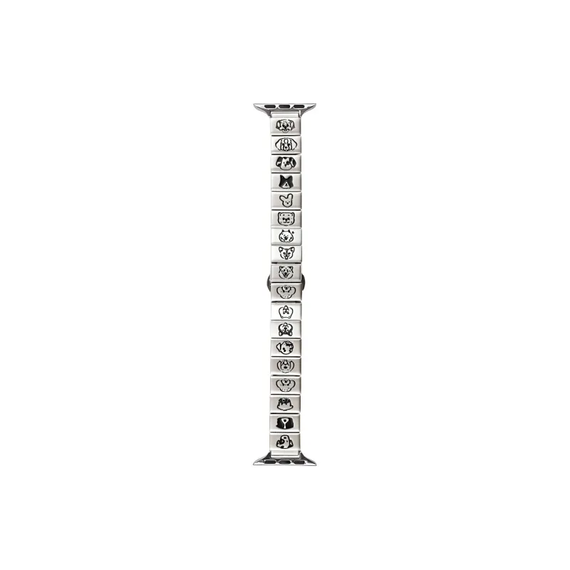KVZUVUU Apple Compatibility Watch Band Metal-0
