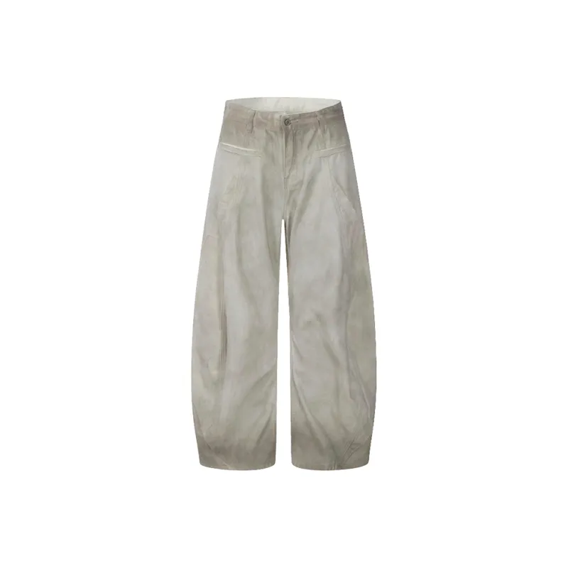 HKRXEC Jeans Men Dirty White-0