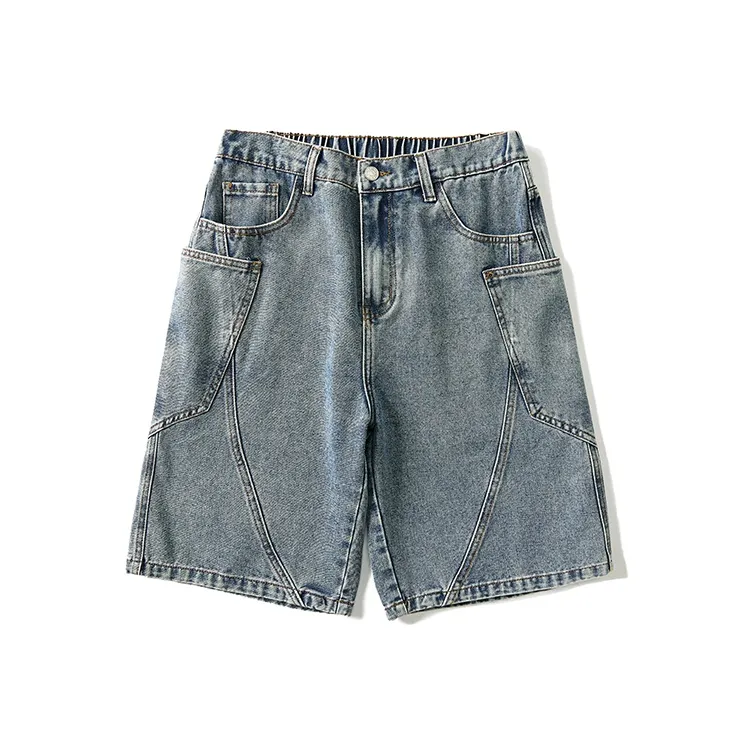 LIGHTNING MONSTER Denim Shorts Unisex-0