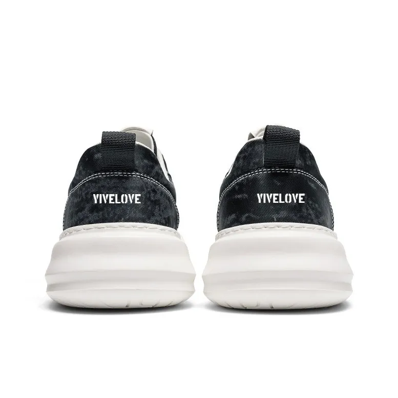 YIVELOVE Slip Resistant, Abrasion Resistant, Breathable Low Top Canvas Shoes Men's-4