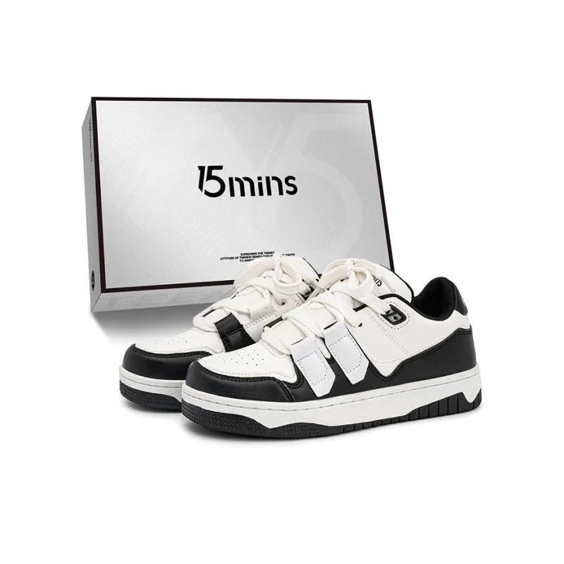15 MINS Shock Absorbers Low Top Skateboard Shoes Unisex-1
