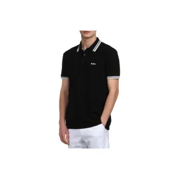 HUGO BOSS Polo Shirt Men's Charcoal