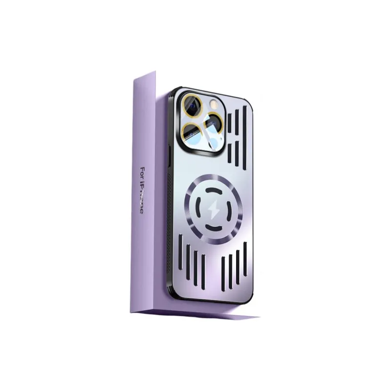 Yoobao Metal Impact Resistant Magnetic Phone Cases Compatibility IPhone 14 Pro/Apple 14 Pro Max/14 Plus Business Formal-20