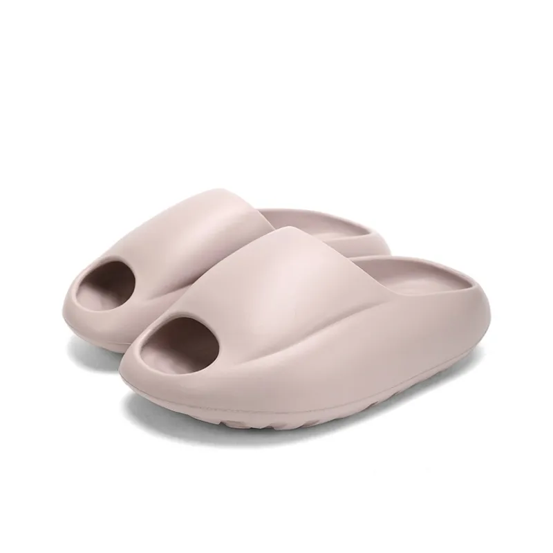OUBT Rubber Sole Slip Resistant Odor Resistant Abrasion Resistant Slide Slippers Unisex-7