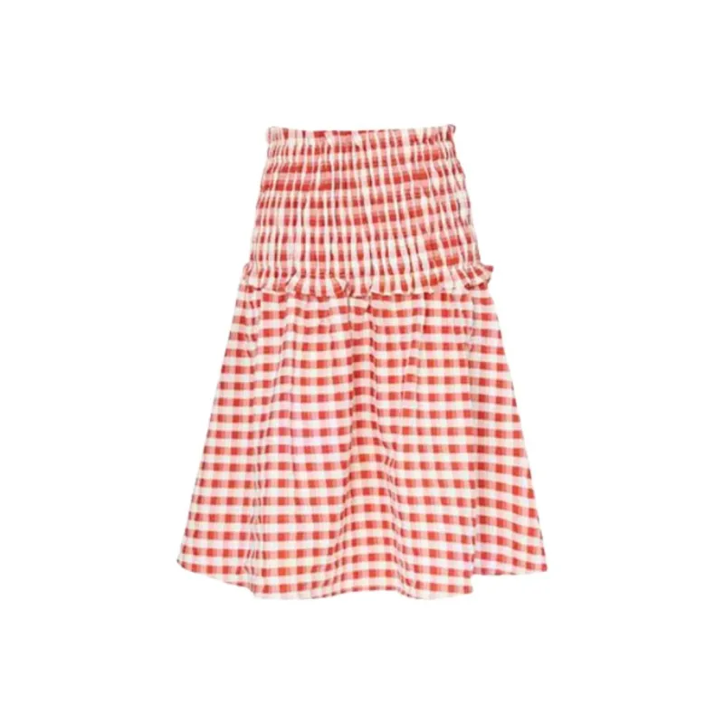 YINLEI Casual Long Skirt Women's-5