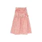 Red Plaid Versatile Wear