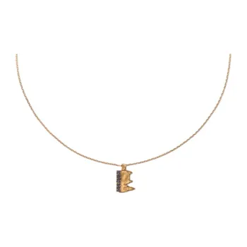Burberry Brass Necklaces Women's Gold