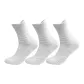 3-Pack White Crew Socks
