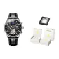 Black Leather Jet Black Dial[Luxury Box]