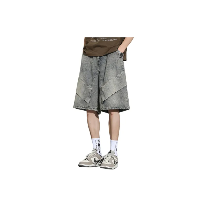 Fakeyoung Denim Shorts Unisex-0