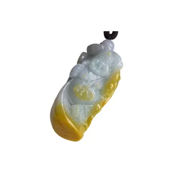 Jade Blossom Glutinous Jade Ornaments Unisex