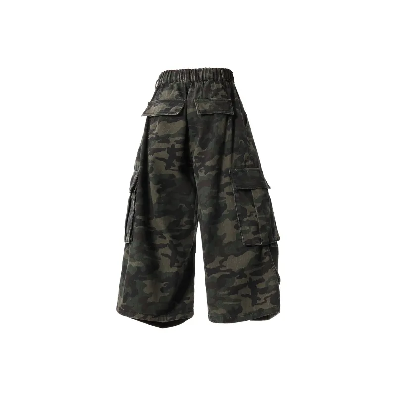 MUSCLETECH Cargo Shorts Unisex Camouflage-1