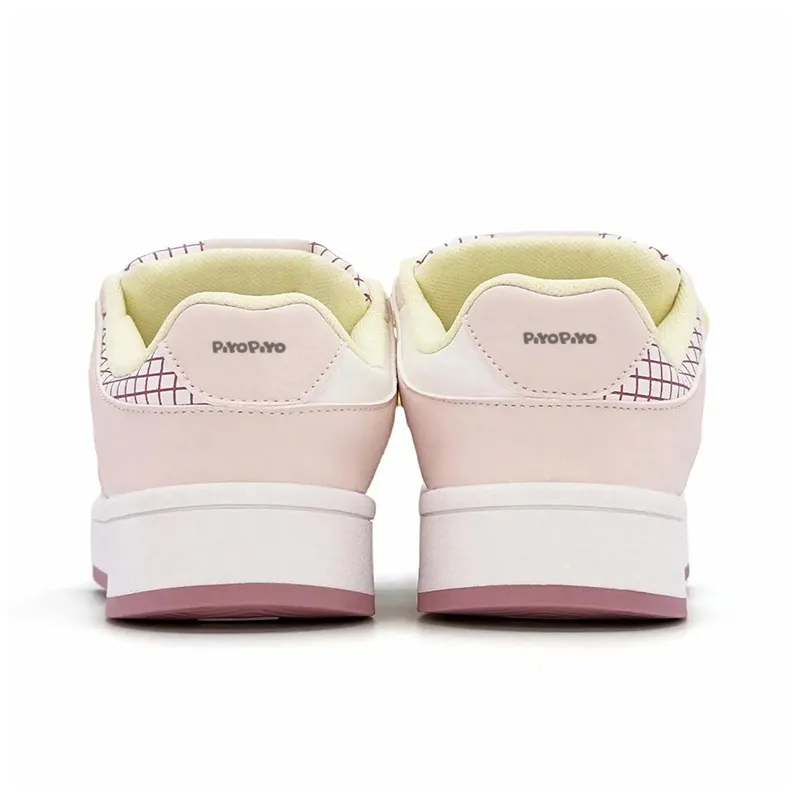 PIYOPIYO Low Top Skateboard Shoes Women's Pink-1