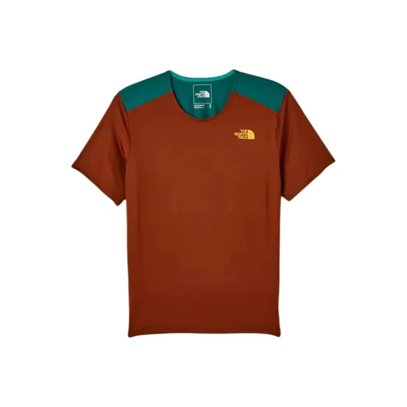 THE NORTH FACE T Shirts Men Brown-3