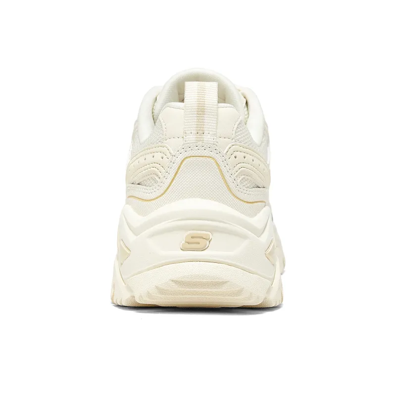 Skechers OUTDOOR Cushioning Wear Resistant Low Top Chunky Sneakers Women's Ecru-5