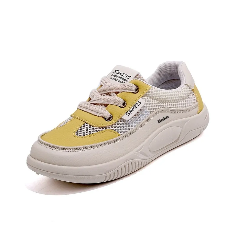 BAKE Breathable Abrasion Resistant Slip Resistant Low Top Skateboard Shoes Women's-0