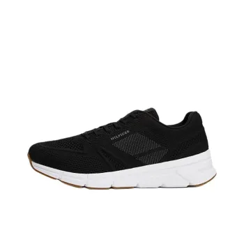 Tommy Hilfiger Trainers Anti Slip Wear Resistant Low Top Casual Shoes Men's Black