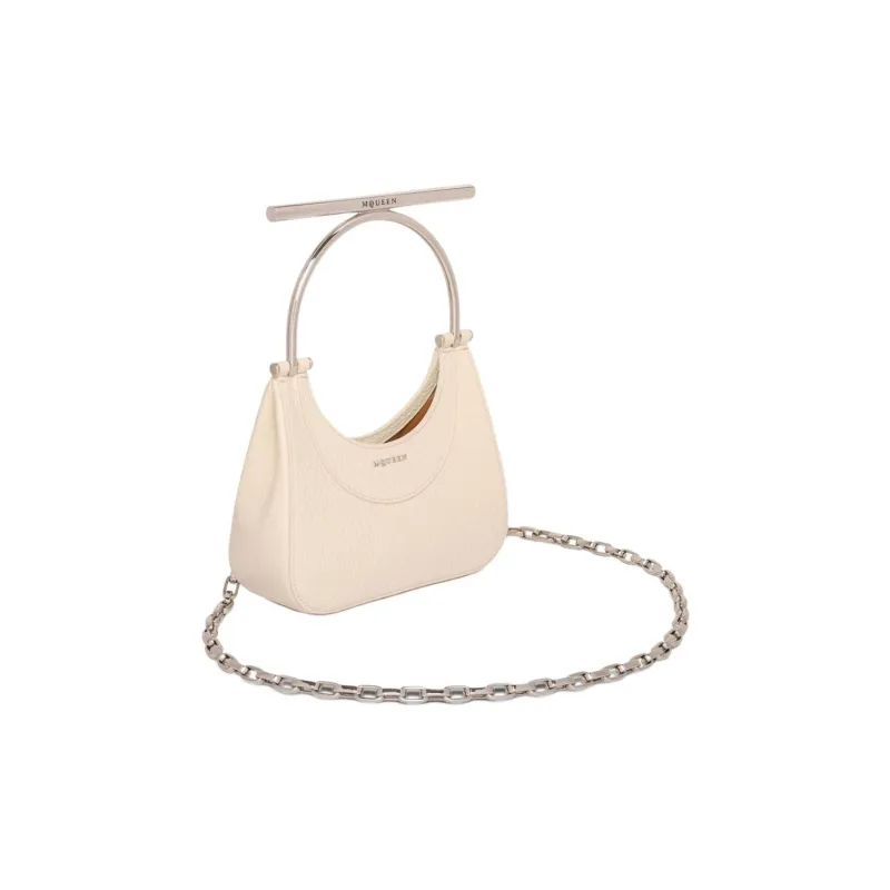 Alexander McQueen Leather Handbag Women's White-1