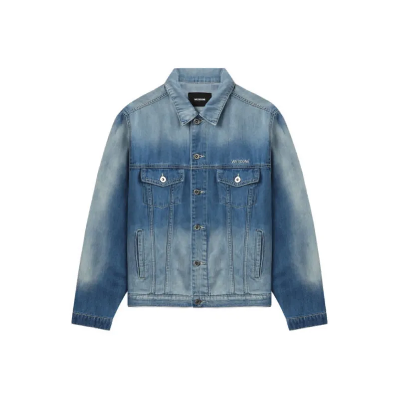 WE11DONE Denim Jackets Women's Blue-0