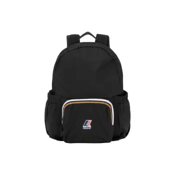 K WAY Nylon Backpack Regular Unisex Black