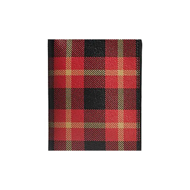 COACH Passport Case Canvas Passport Holder Women's Black-1