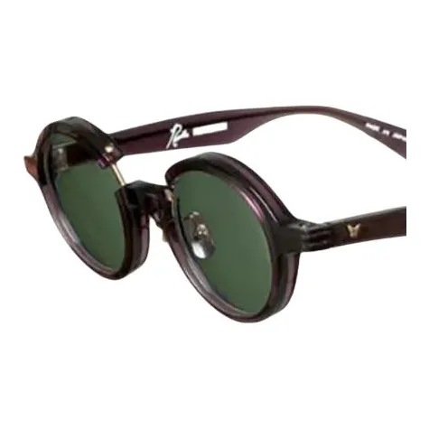 Needles Round Sunglasses Unisex Purple-1