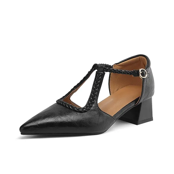 VANDEELEN High Heels Women's Black/White/Silver-12