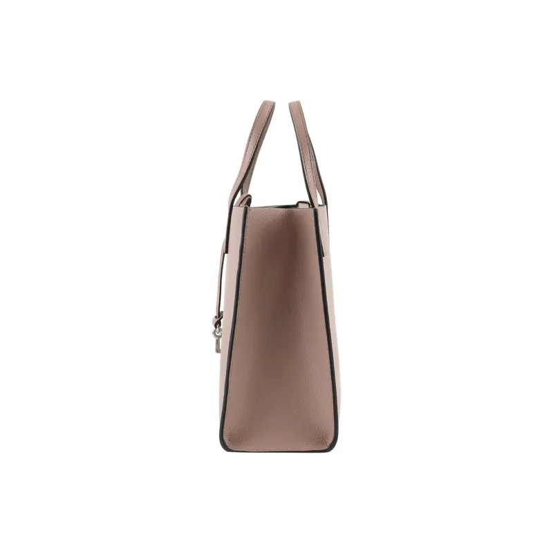 MARC JACOBS Leather Tote Commute Bag, Shoulder Bag, Crossbody Bag, Handbag Mini Women's Cameo Brown Rose Pink-1