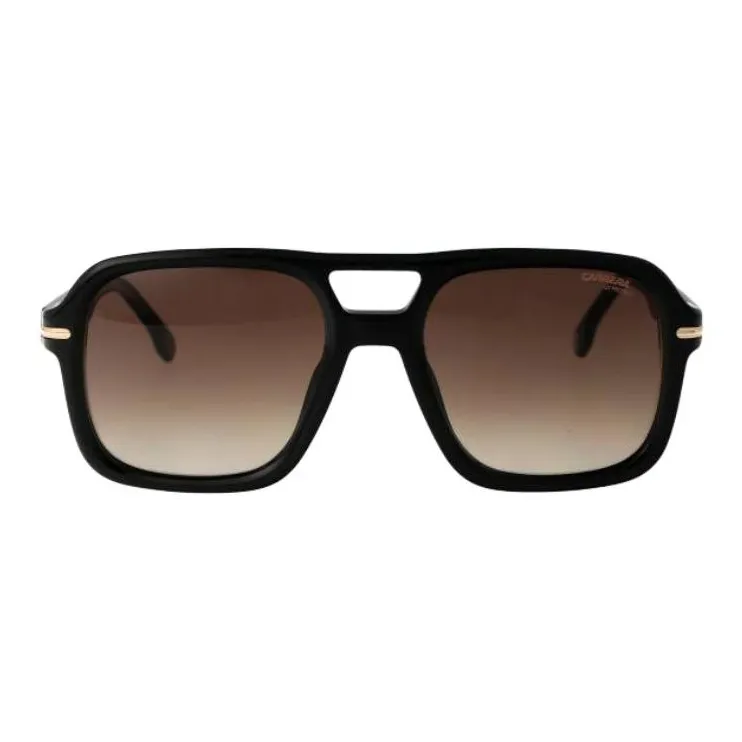 CARRERA Acetate Aviator Sunglasses Men's Black-1