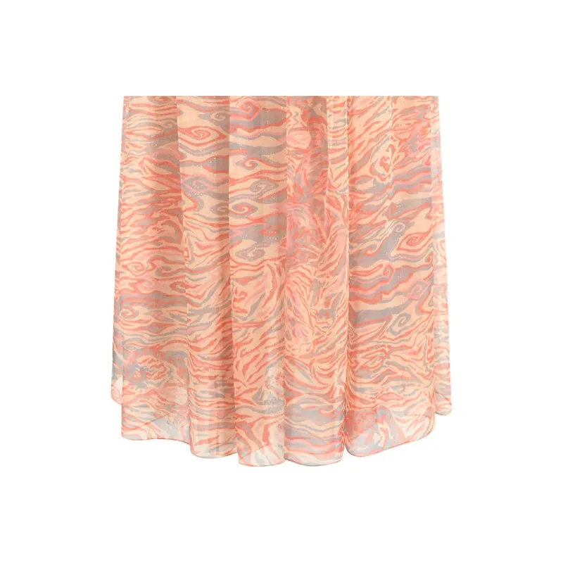 GIORGIO ARMANI Long Skirt In Printed Silk-2
