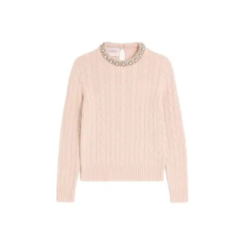 Valentino SS25 Sweater Women's Pink