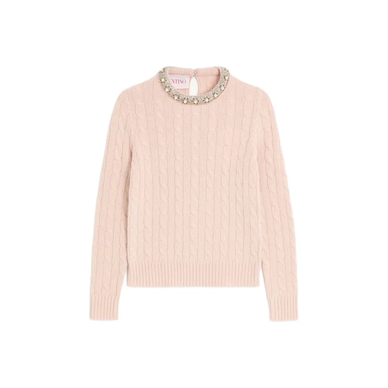 Valentino SS25 Sweater Women's Pink-0
