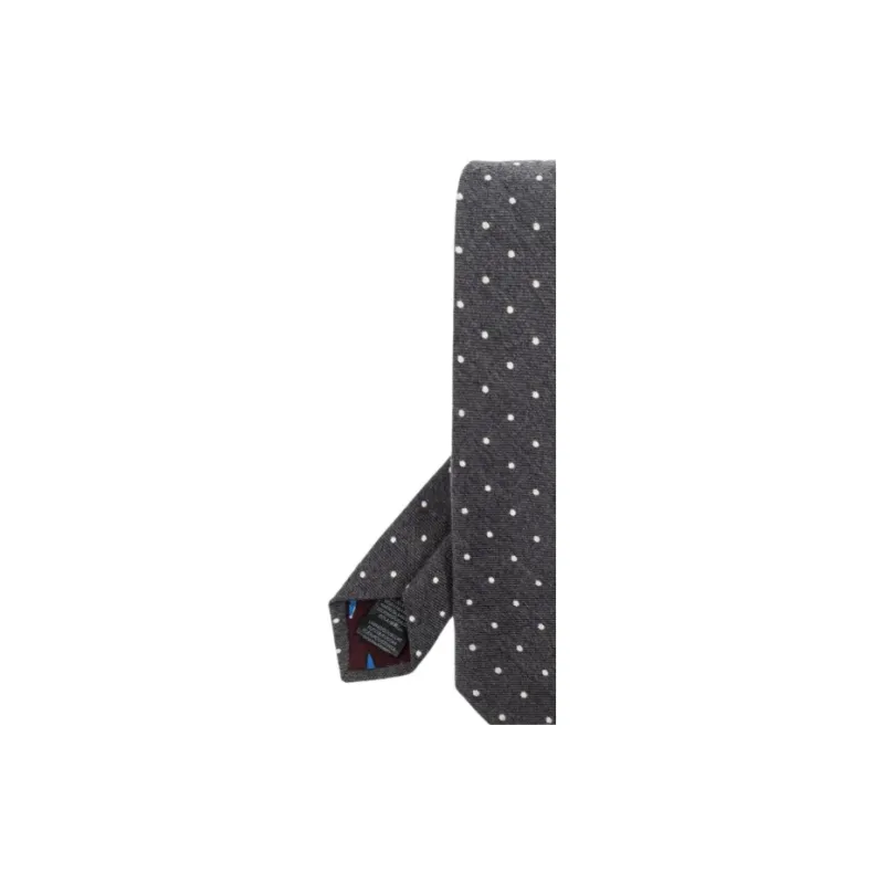 Paul Smith Wool Silk Ties Men's Dark Gray-2