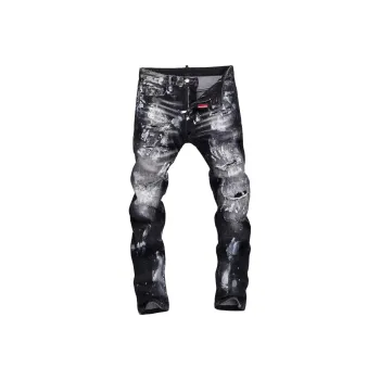 FALIAMS Jeans Unisex Black