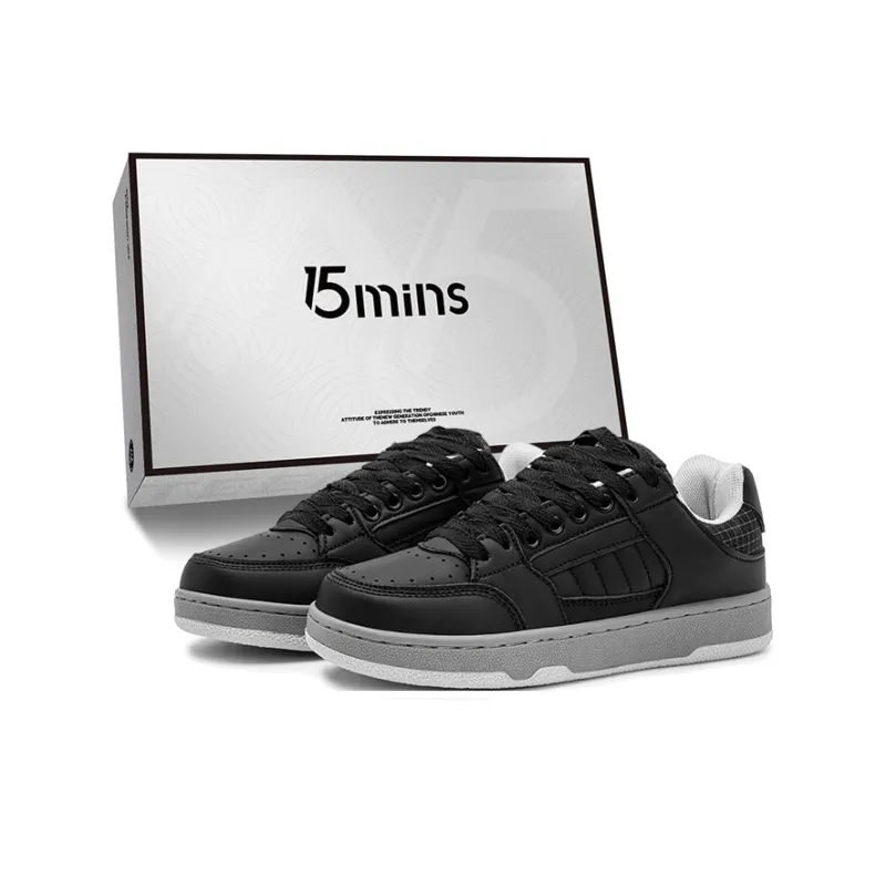 15 MINS Shock Absorbers Low Top Skateboard Shoes Unisex-5