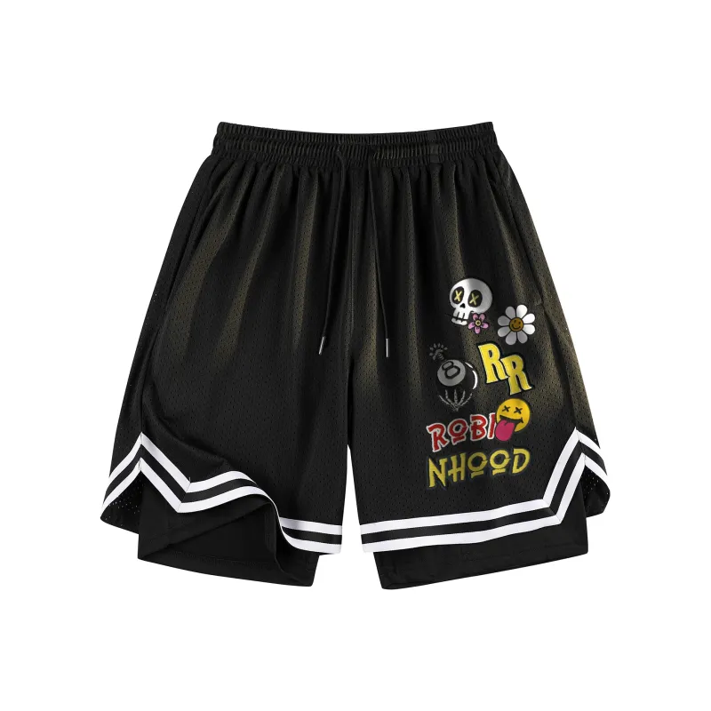 ROBINHOOD Basketball Shorts Unisex-0