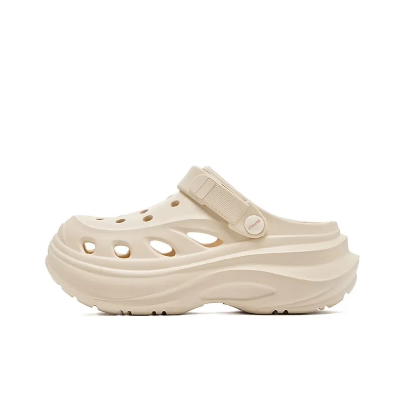 DAPHNE Clogs Women's Beige Yellow-0