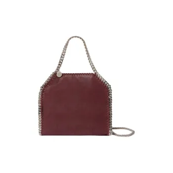 Stella McCartney Falabella Polyester Tote Bag, Handbag Mini Women's Plum