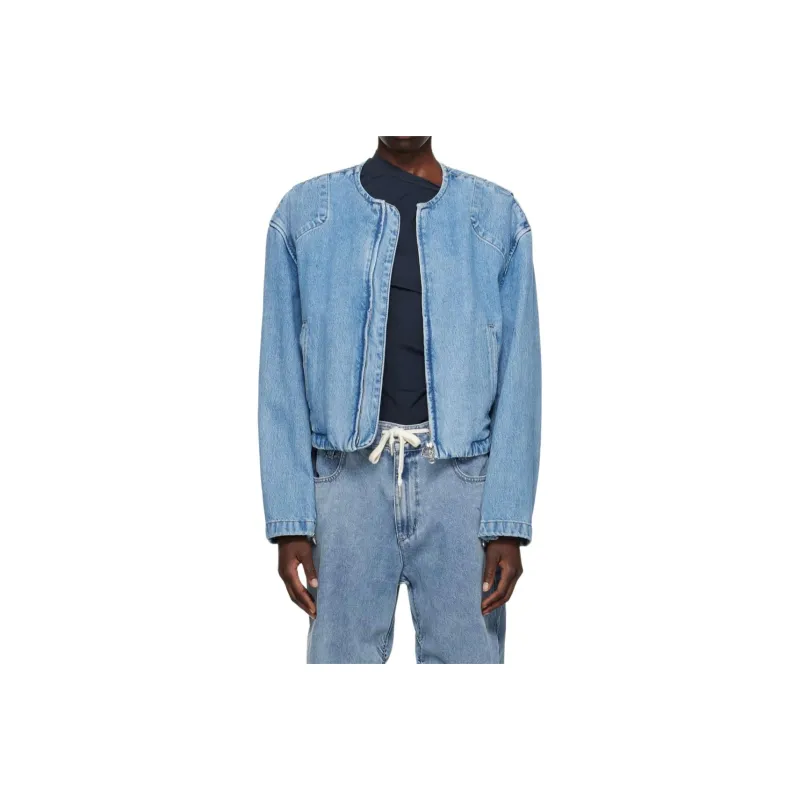 WOOYOUNGMI Denim Jacket Men's Blue-0