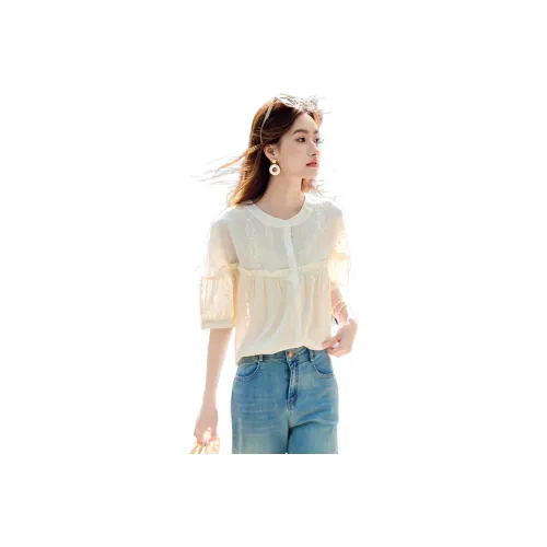 Still quiet Shirts Women's Beige